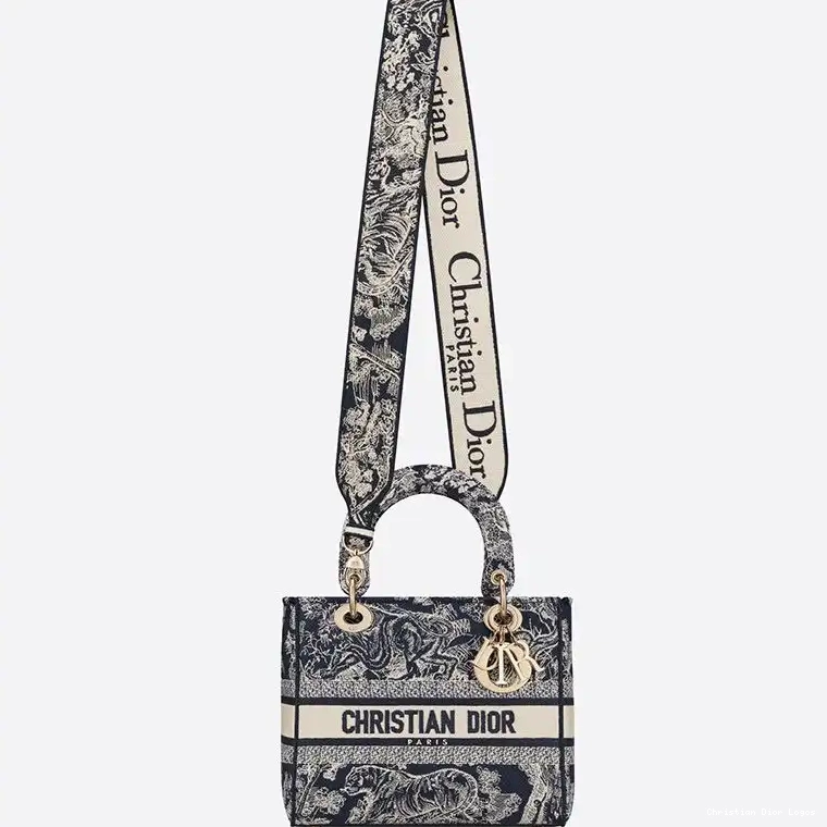 Cheap de Motif Jouy Blue D-lite Medium Bag Canvas Navy Toile Lady 0404 Luxury